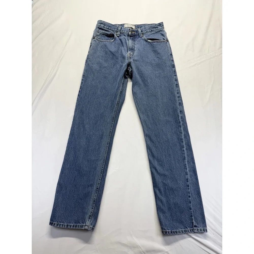 Levis Strauss Signature Jeans regular fit‎ 32x34 Men Blue wash Denim Casual Y2K